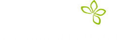 Logo Gaura záhradné centrum - footer